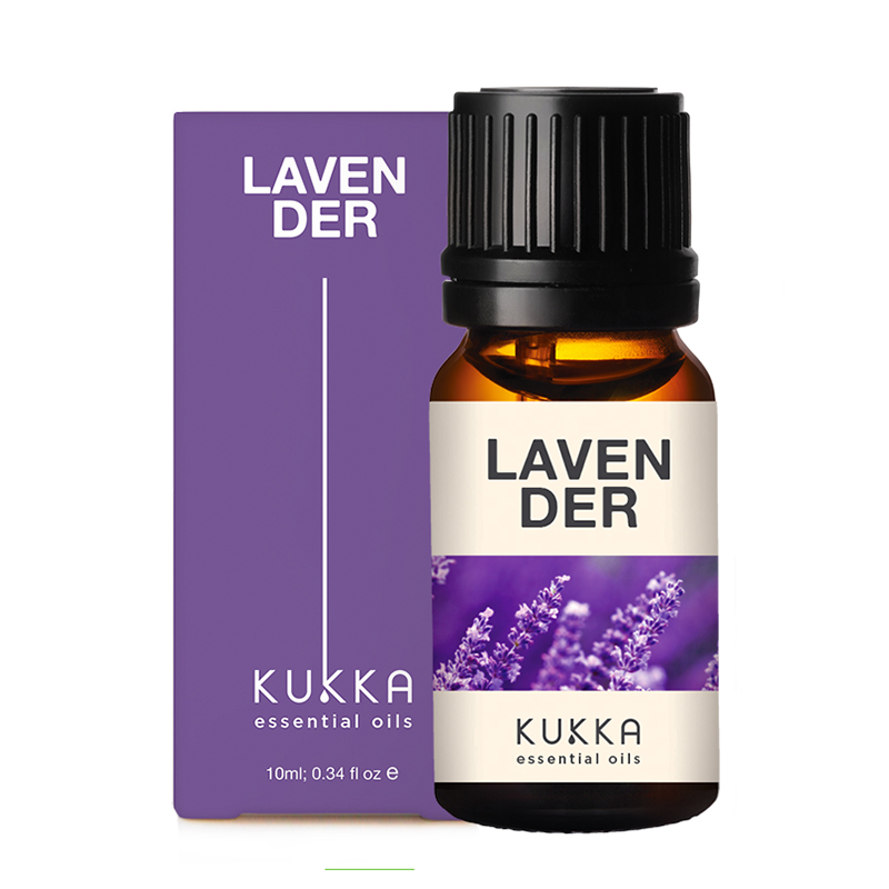 Kukka Essential Oils Kukka Lavender Oil Essential Oil for Skin & Diffuser - 100% Natural Lavender Oil Essential Oils - Lavender Essential Oil for Hai