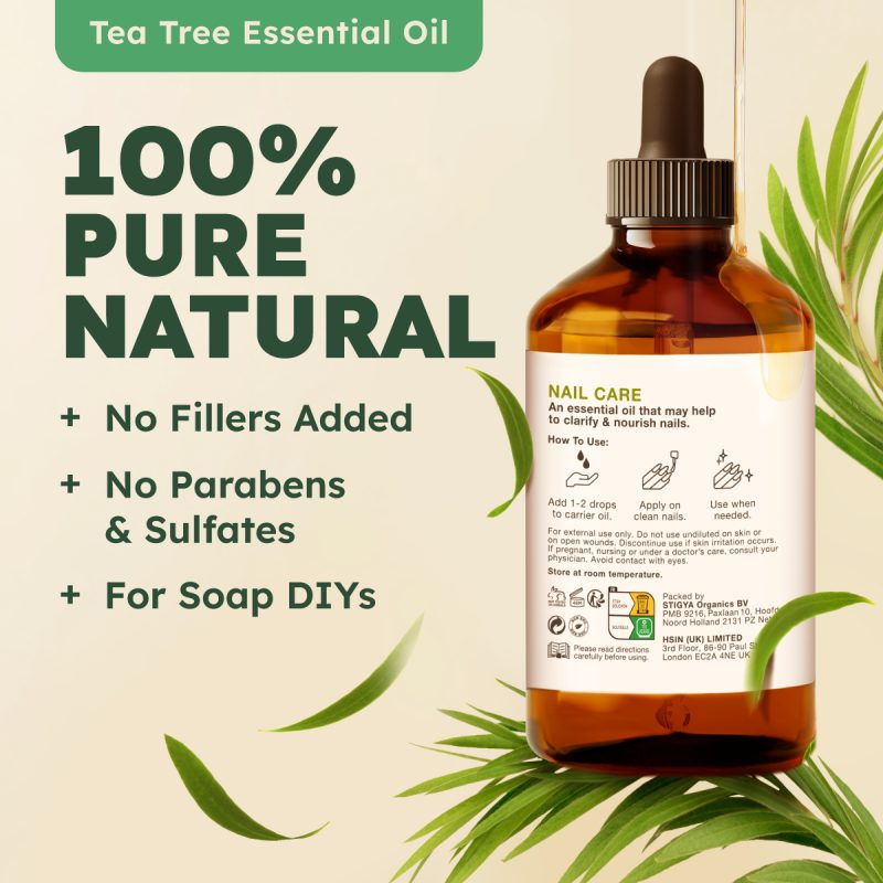 Tea Tree Essential Oil 4 Fl Oz - Image 2