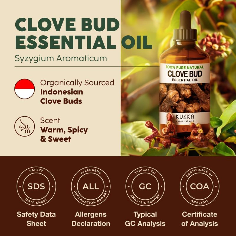Clove essential Oil 4 Fl Oz - Image 6