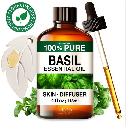 kukka basil essential oil 4 fl oz main image