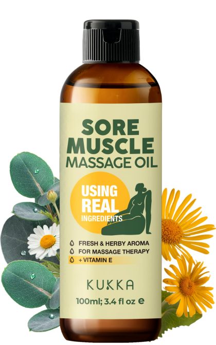 Sore Muscle Massage Oil 100ml