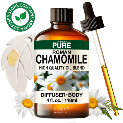 Roman Chamomile Essential Oil 4 Fl Oz