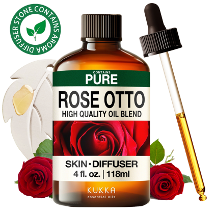Rose Otto Essential Oil 4 Fl Oz