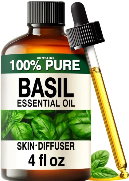 Basil Essential Oil 4 Fl Oz