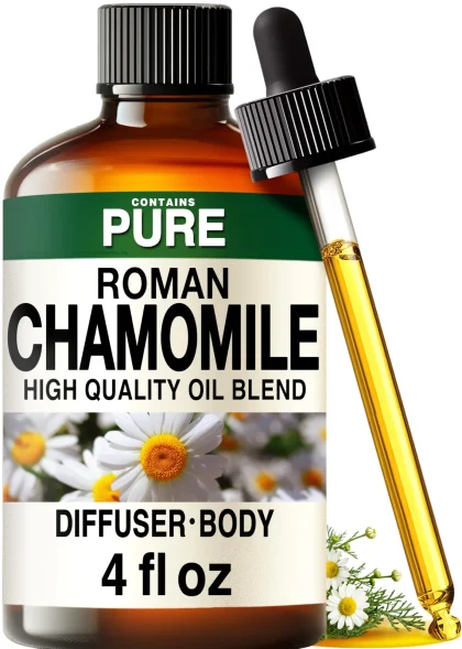 Roman Chamomile Essential Oil 4 Fl Oz