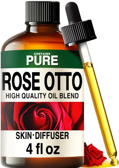 Rose Otto Essential Oil 4 Fl Oz